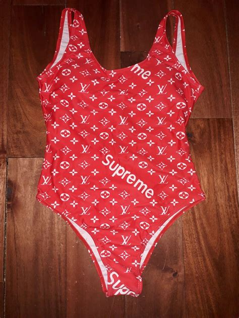 lv supreme swimsuit|Women's Swimwear .